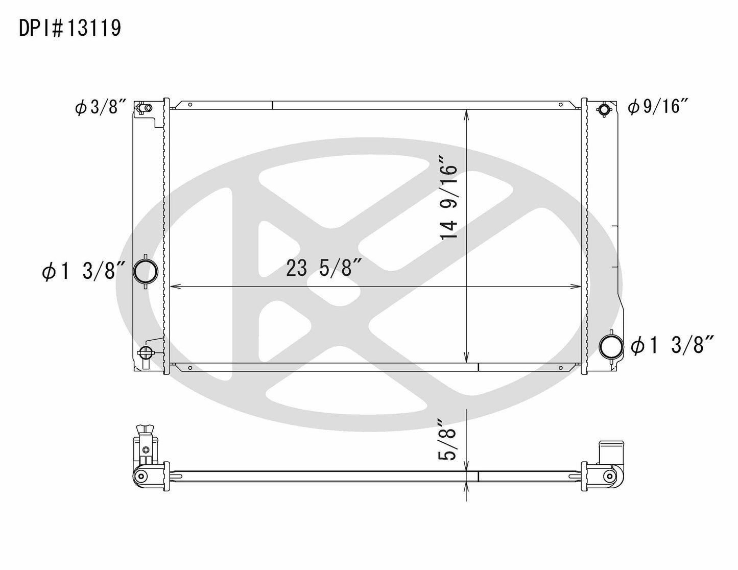 Koyorad Radiator A13119