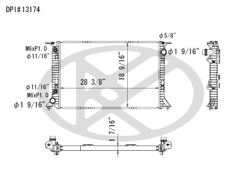 Koyorad Radiator A13174