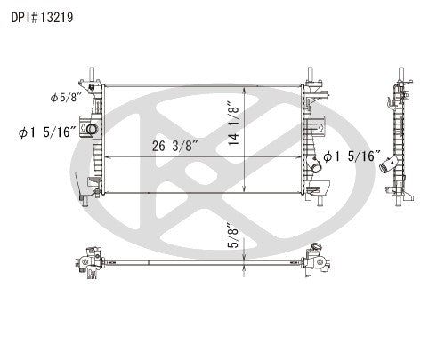 Koyorad Radiator A13219