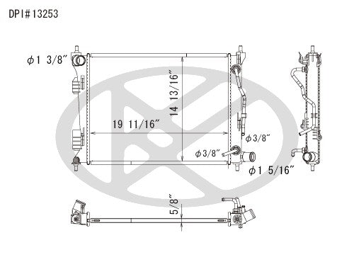 Koyorad Radiator A13253