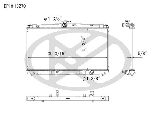 Koyorad Radiator A13270