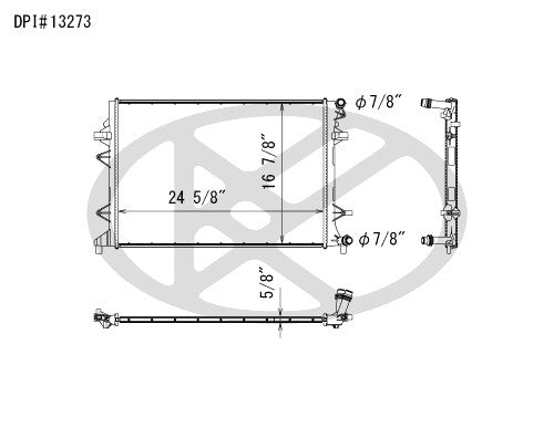 Koyorad Radiator A13273