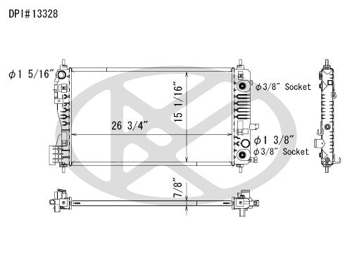Koyorad Radiator A13328