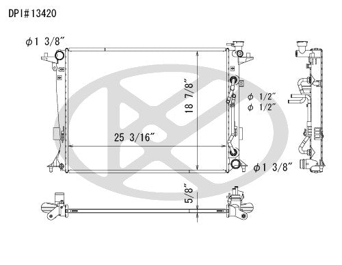 Koyorad Radiator A13420