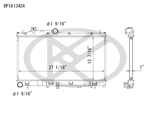 Koyorad Radiator A13424