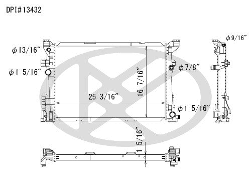 Koyorad Radiator A13432
