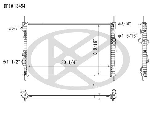 Koyorad Radiator A13454