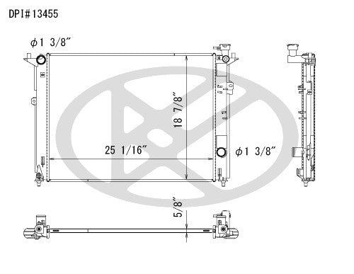 Koyorad Radiator A13455
