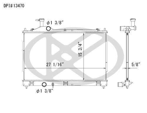 Koyorad Radiator A13470