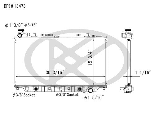Koyorad Radiator A13473