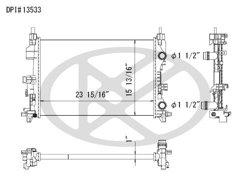 Koyorad Radiator A13533