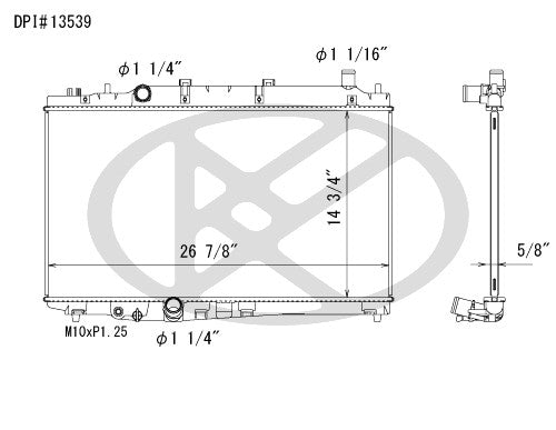 Koyorad Radiator A13539