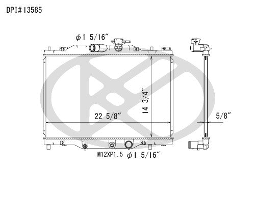 Koyorad Radiator A13585