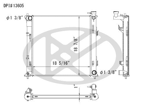 Koyorad Radiator A13605