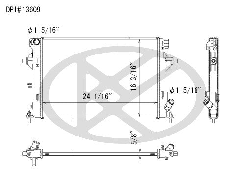 Koyorad Radiator A13609