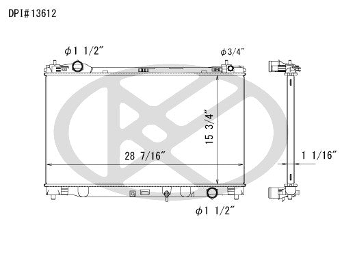 Koyorad Radiator A13612