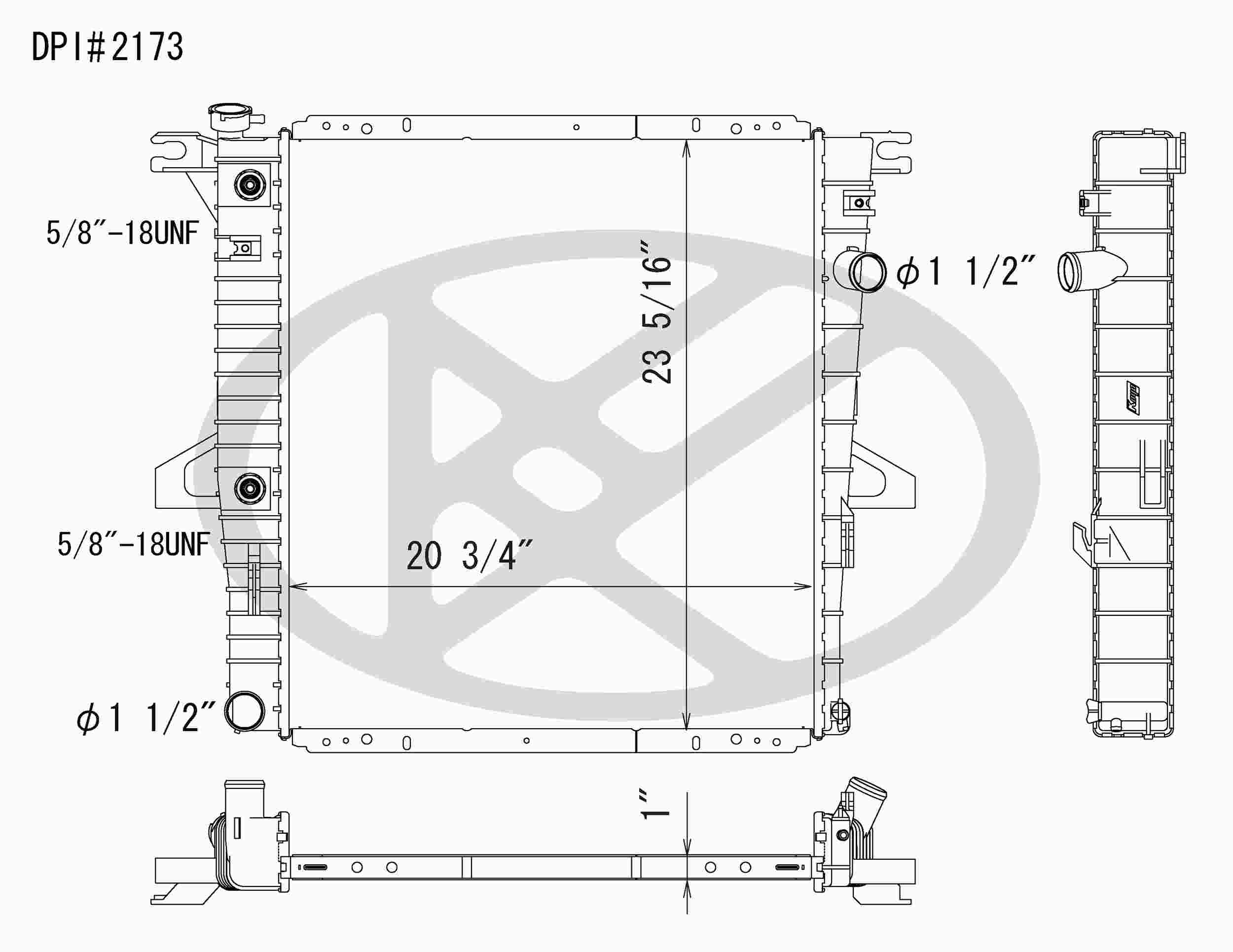 Koyorad OEM Replacement Radiator Ford Ranger 3.0L V6 AT 98-08