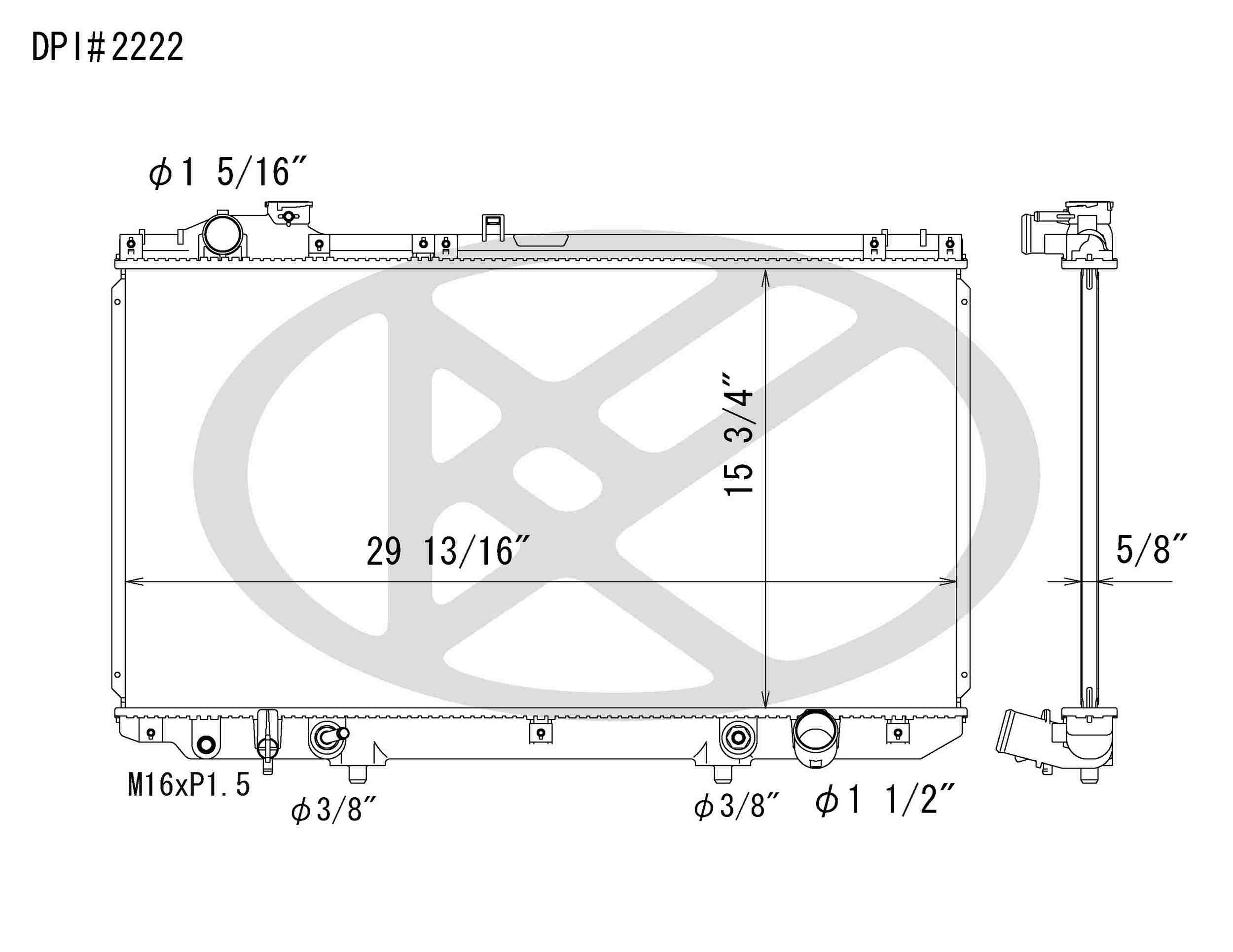 Koyorad OEM Replacement Radiator Lexus GS300 3.0L I6 AT 98-05