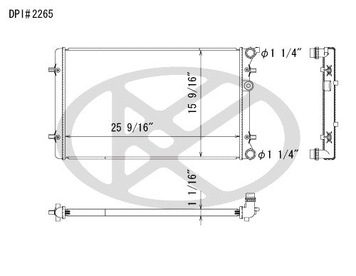 Koyorad Radiator A2265