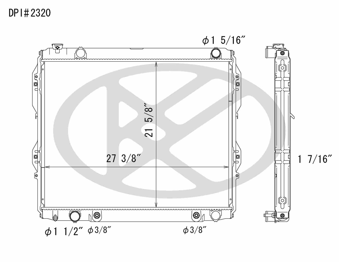 Koyorad Radiator A2320