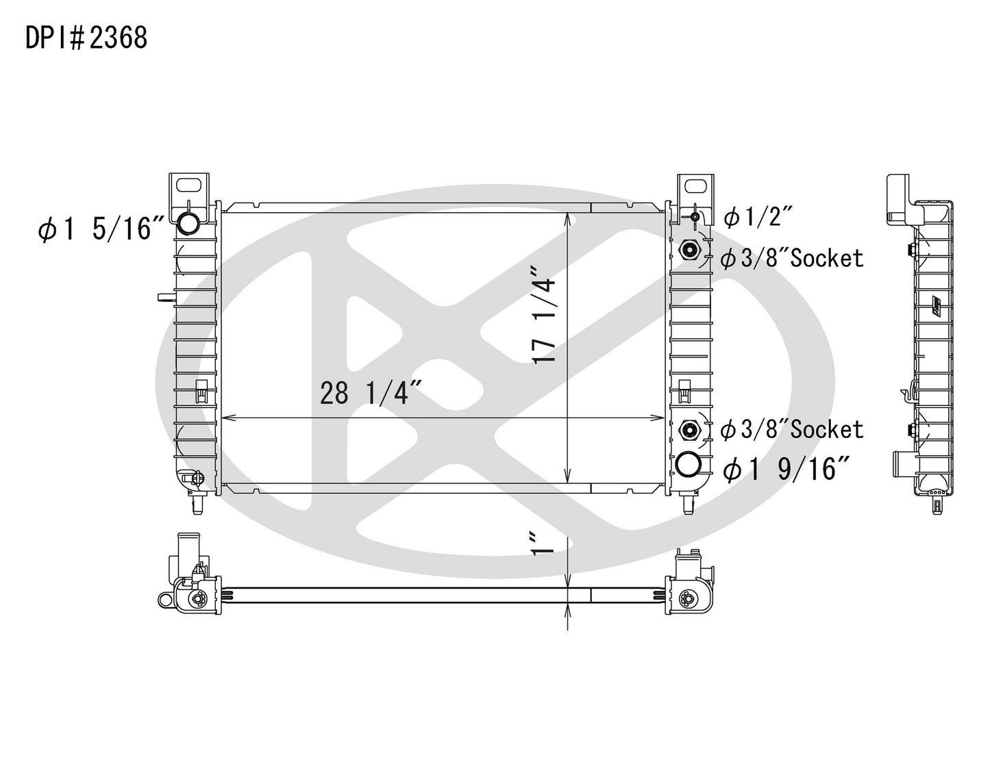 Koyorad Radiator A2368