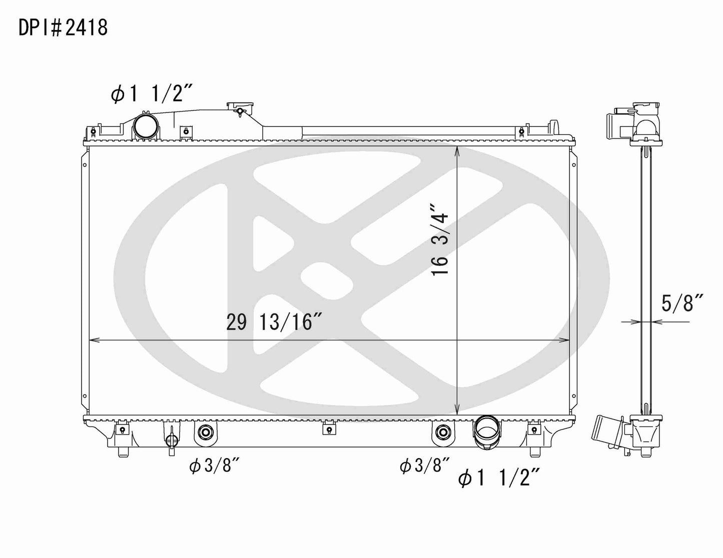Koyorad Radiator A2418