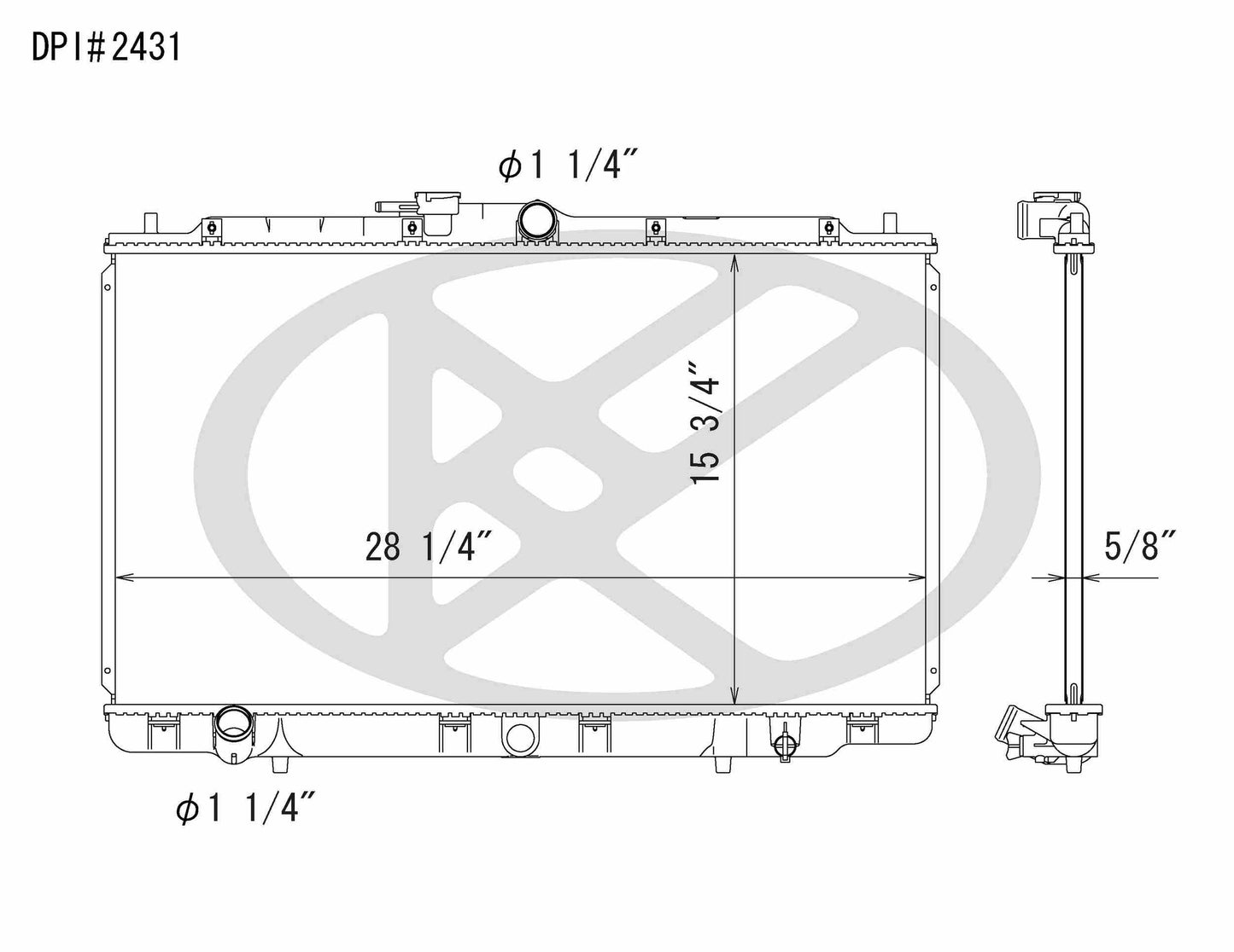 Koyorad Radiator A2431