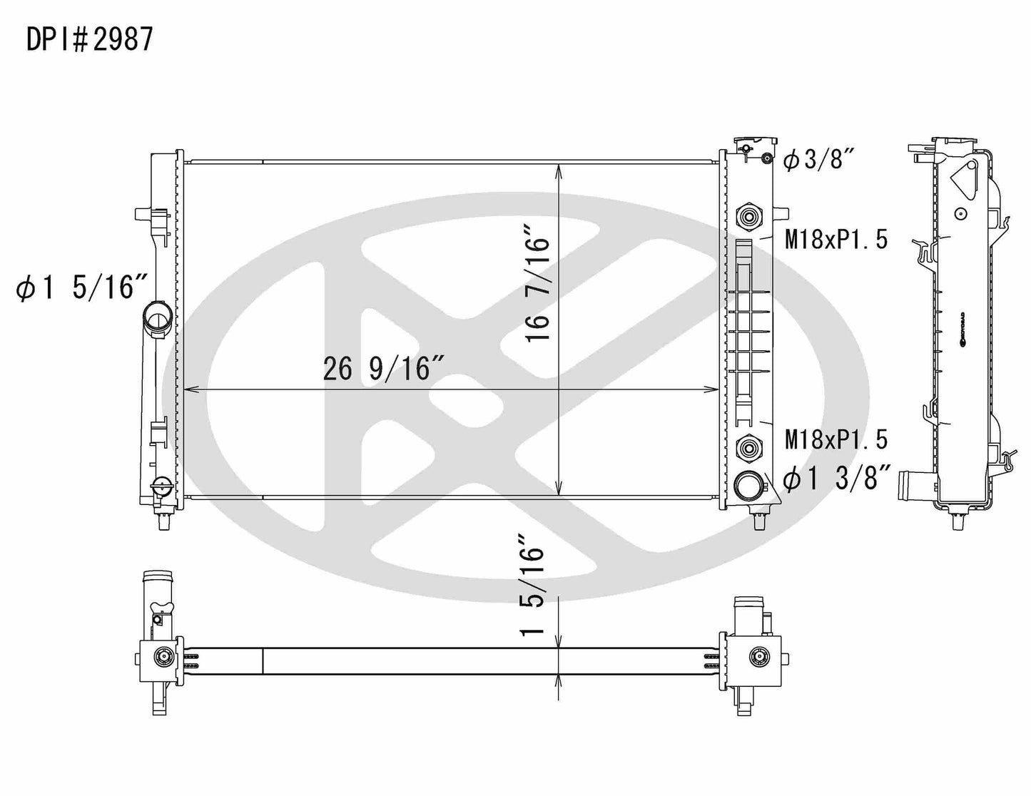 Koyorad Radiator A2987