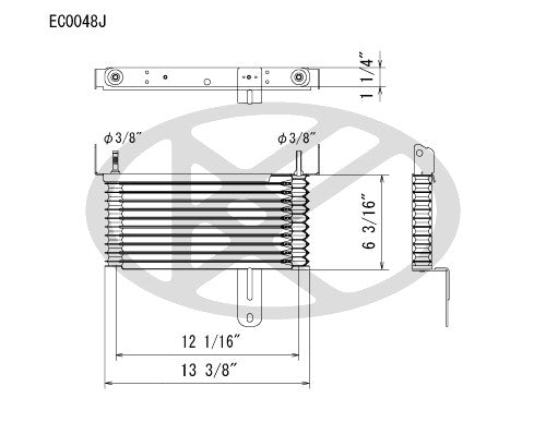 Koyorad Automatic Transmission Oil Cooler EC0048J