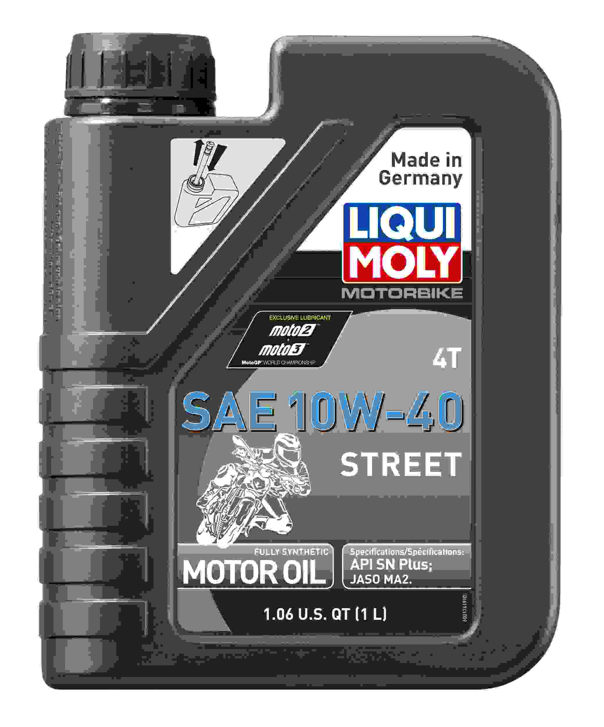 LIQUI MOLY 1L Motorbike 4T SAE 10W40 Street 20054