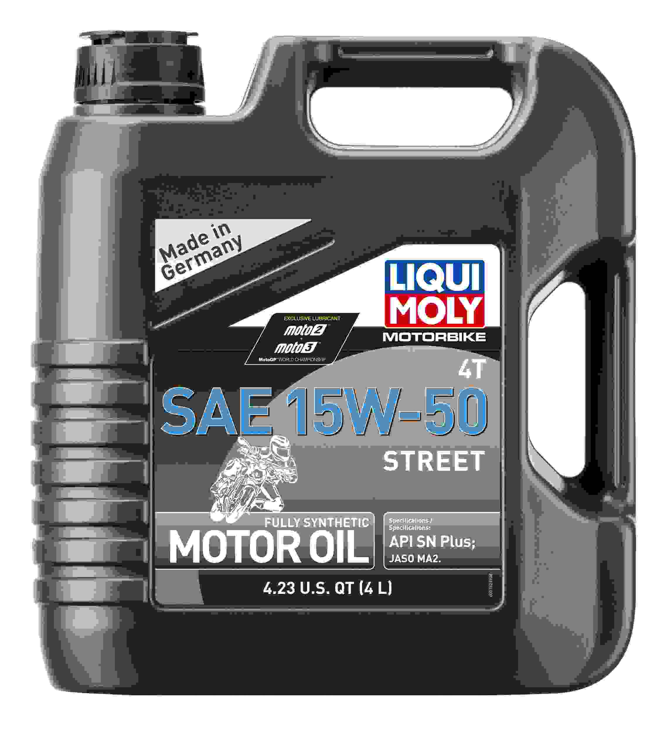 LIQUI MOLY 4L Motorbike 4T SAE 15W50 Street 20060