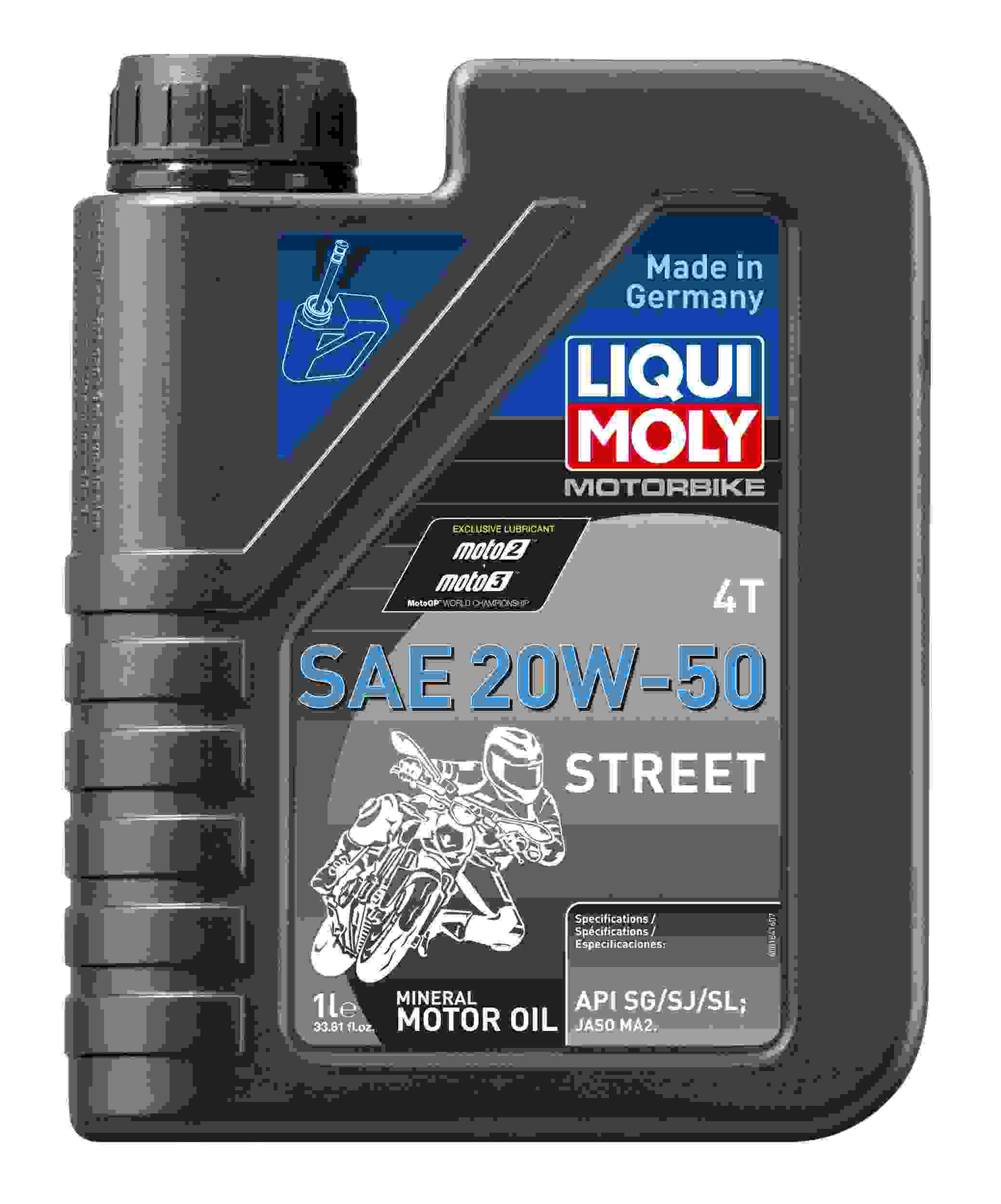 LIQUI MOLY 1L Motorbike 4T SAE 20W50 Street 20062