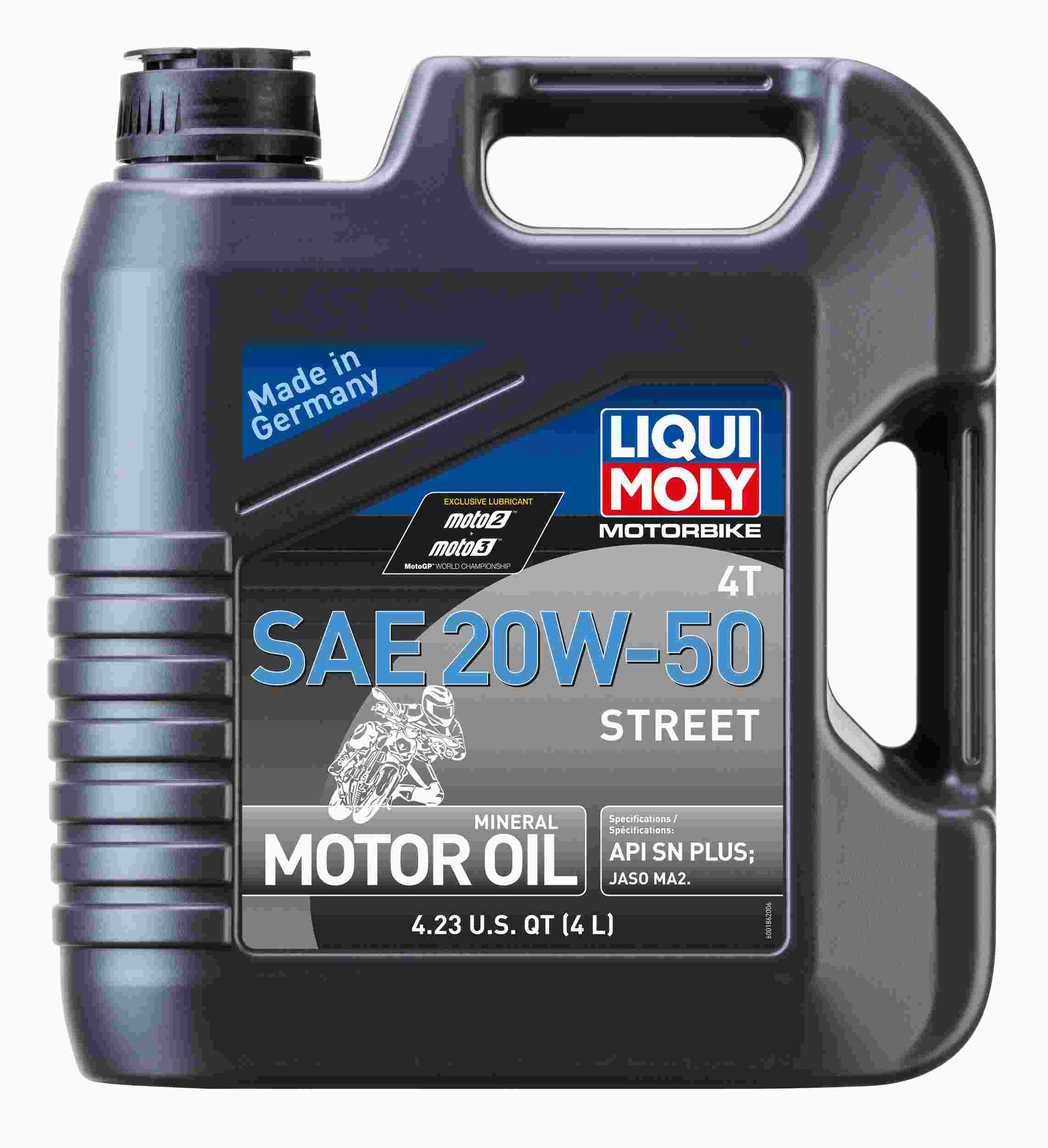 LIQUI MOLY 4L Motorbike 4T SAE 20W50 Street 20064