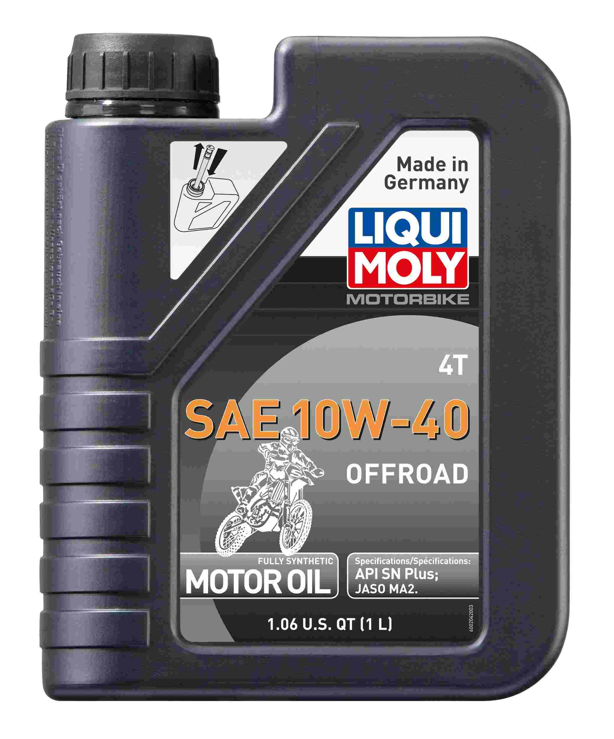 LIQUI MOLY 1L Motorbike 4T SAE 10W40 Offroad 20082