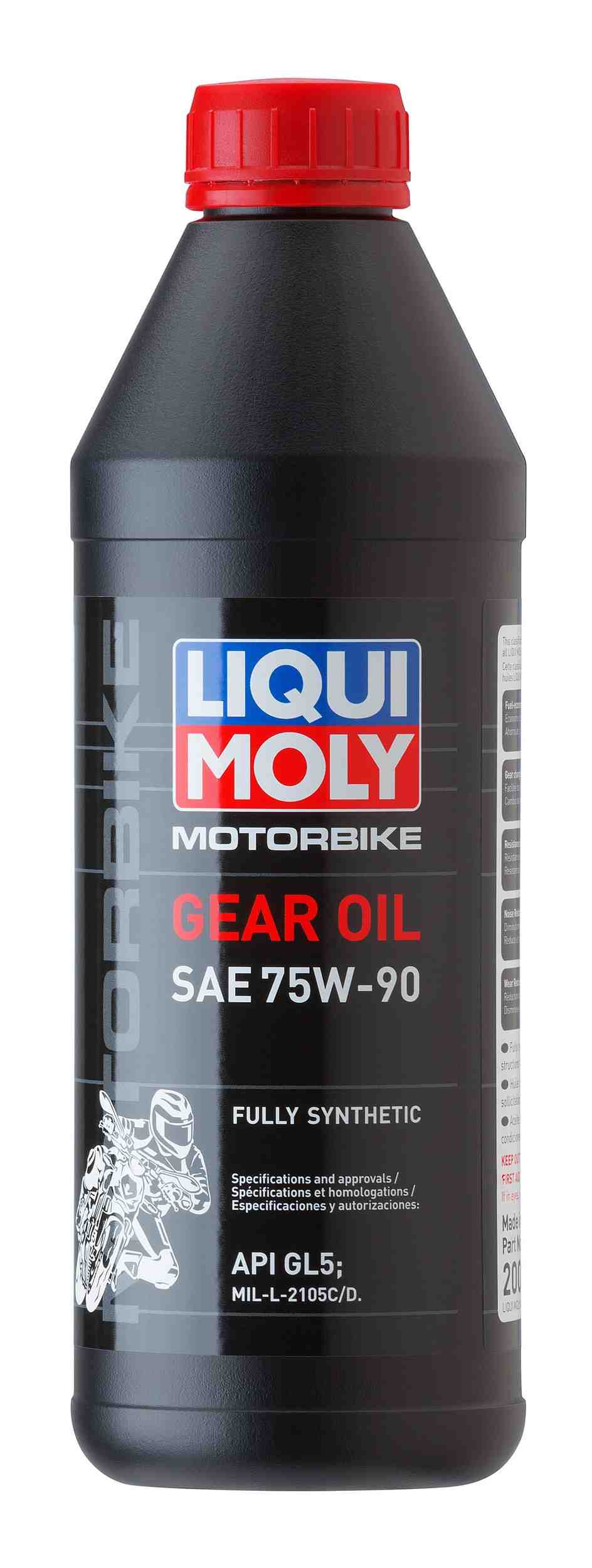 LIQUI MOLY 1L Motorbike Gear Oil SAE 75W90 20086