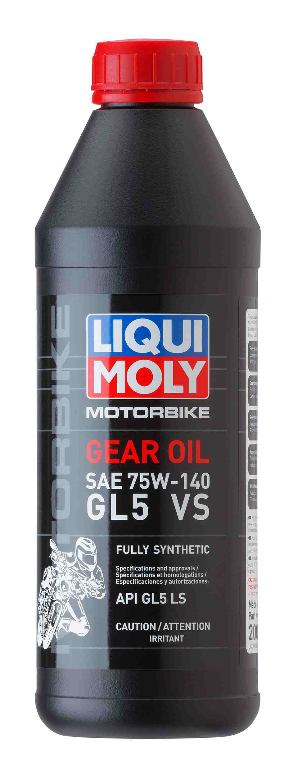 LIQUI MOLY 1L Motorbike Gear Oil (GL5) SAE 75W140 20088