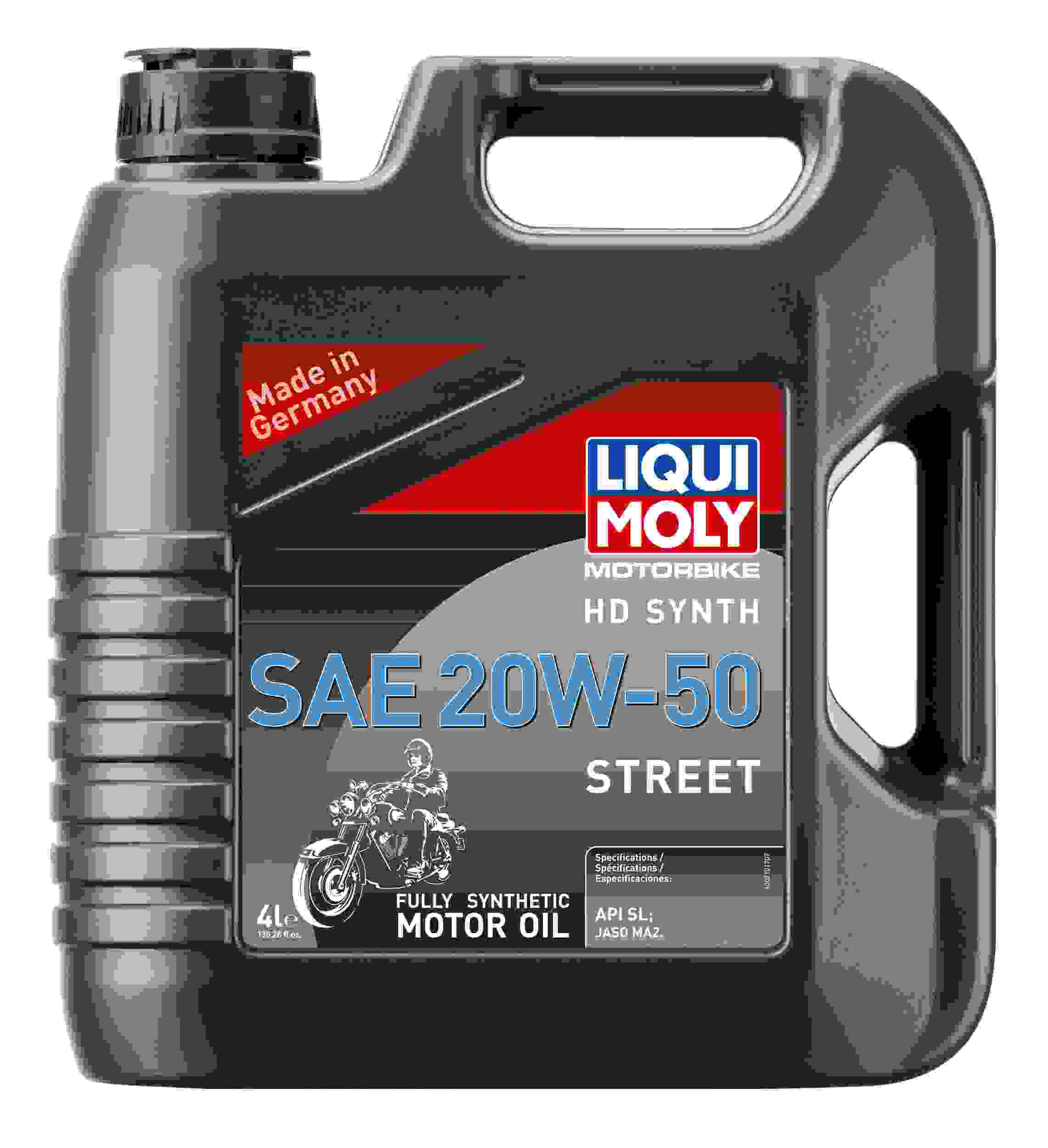 LIQUI MOLY 4L Motorbike HD Synth SAE 20W50 Street 20102