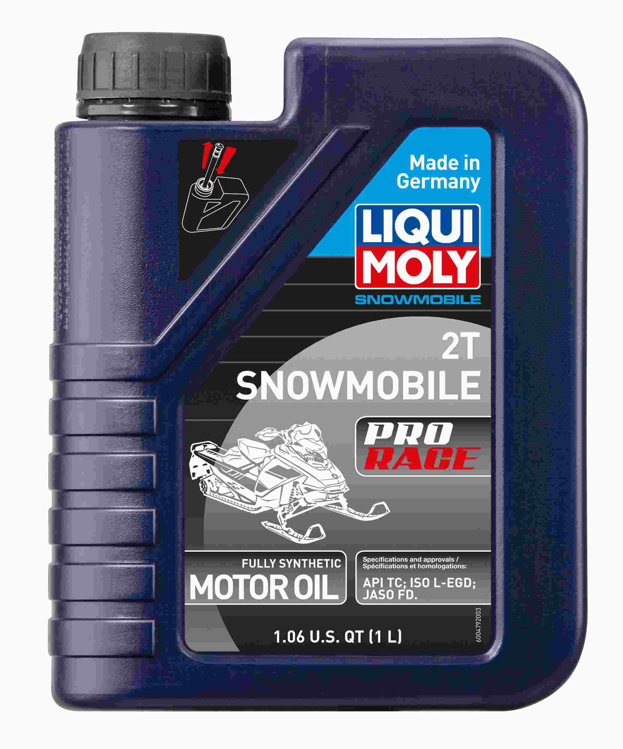 LIQUI MOLY 1L Snowmobile Motor Oil 2T Pro Race 20144