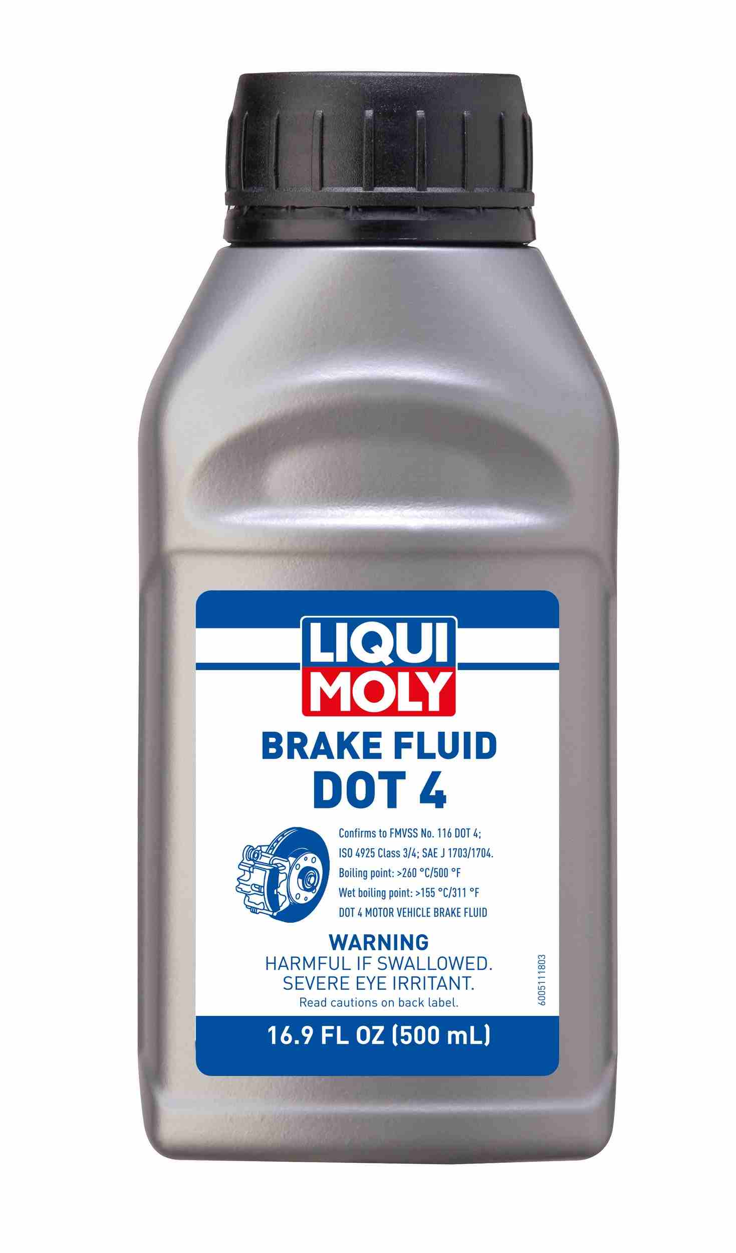 LIQUI MOLY 500mL Brake Fluid DOT 4 20154