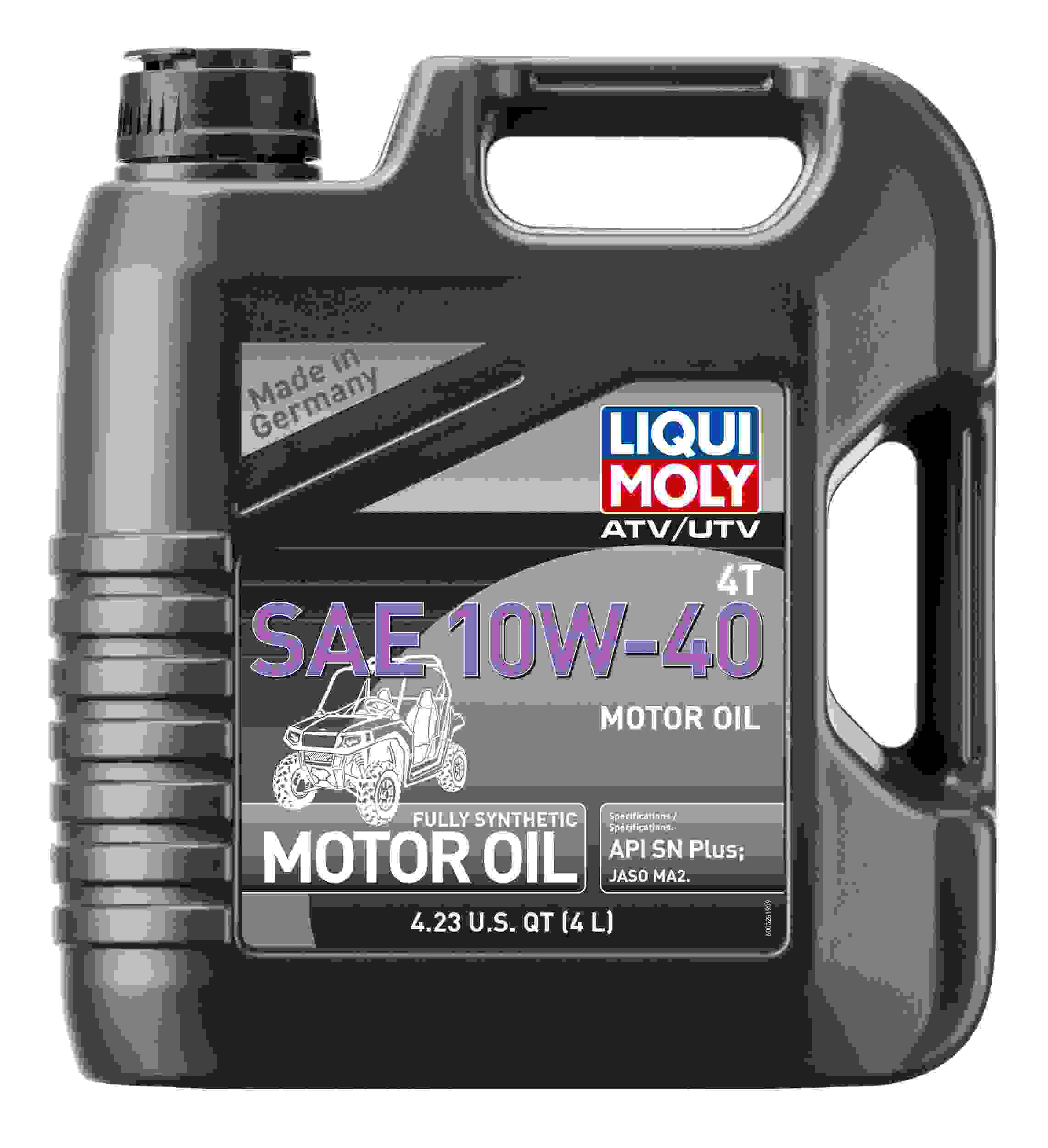 LIQUI MOLY 4L ATV 4T Motor Oil SAE 10W40 20176