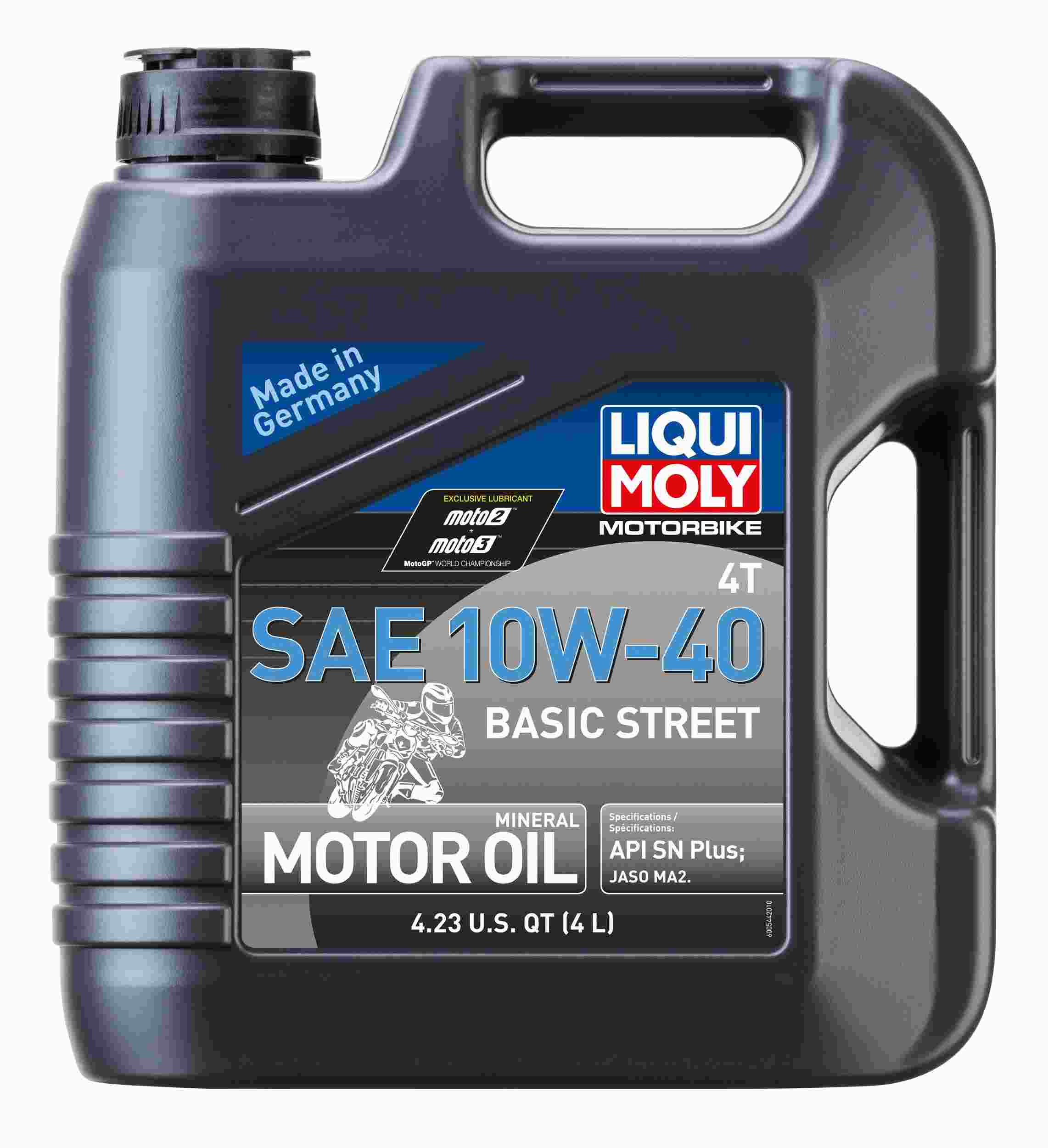 LIQUI MOLY 4L Motorbike 4T SAE 10W40 20192