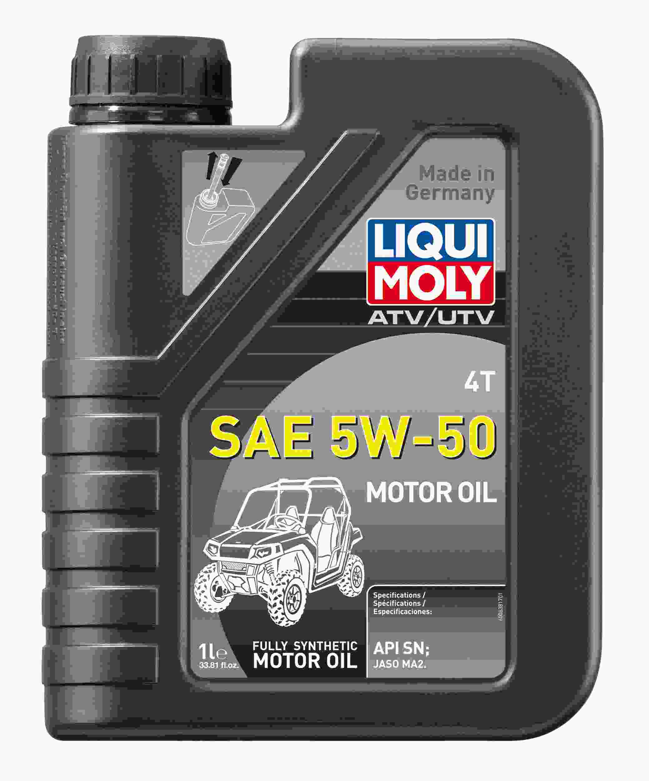 LIQUI MOLY 1L ATV 4T Motor Oil SAE 5W50 20212