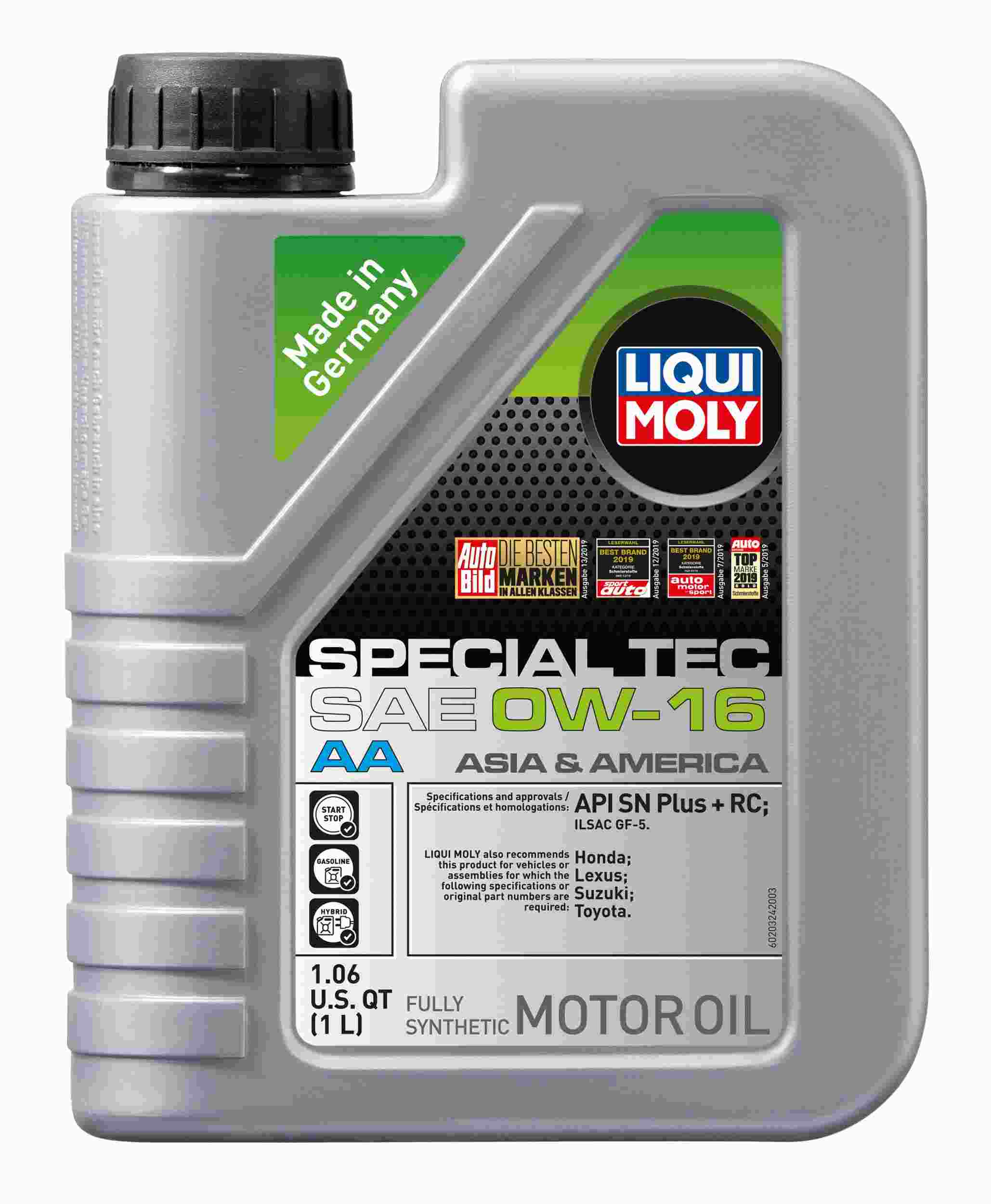 LIQUI MOLY 1L Special Tec AA 0W-16 20324