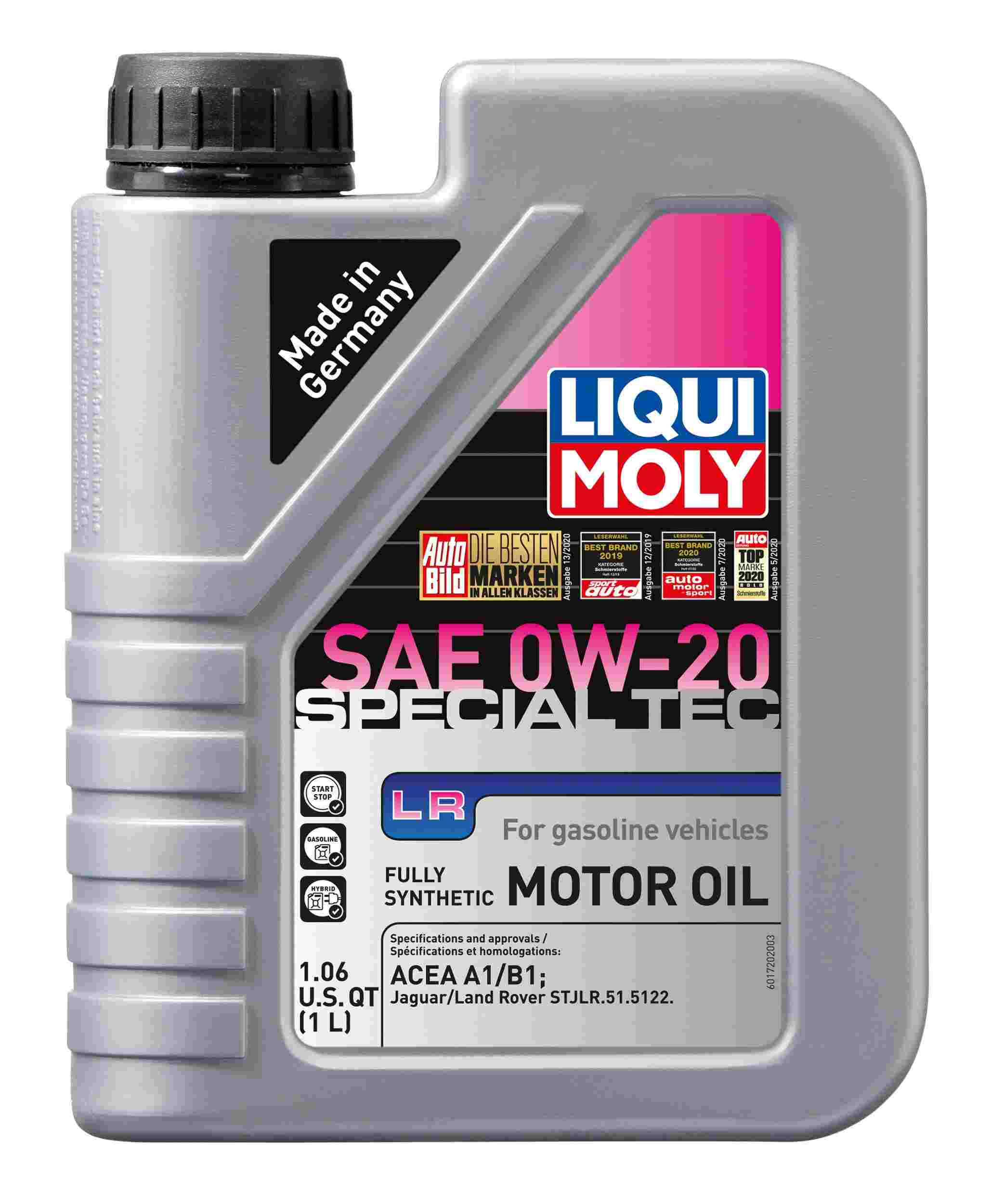 LIQUI MOLY 1L Special Tec LR Motor Oil 0W-20 20408
