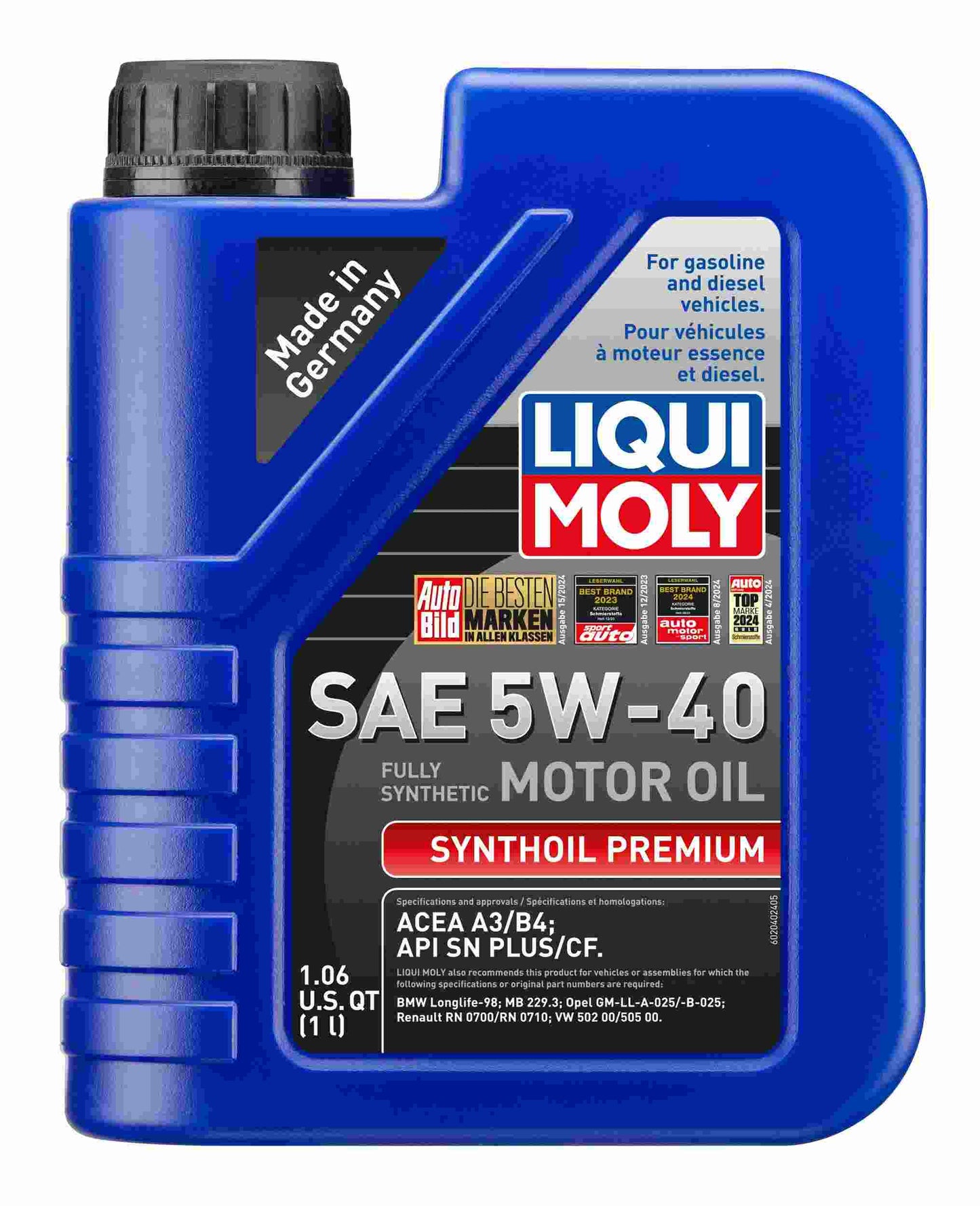 LiquiMoly Synthoil Premium SAE 5W-40
