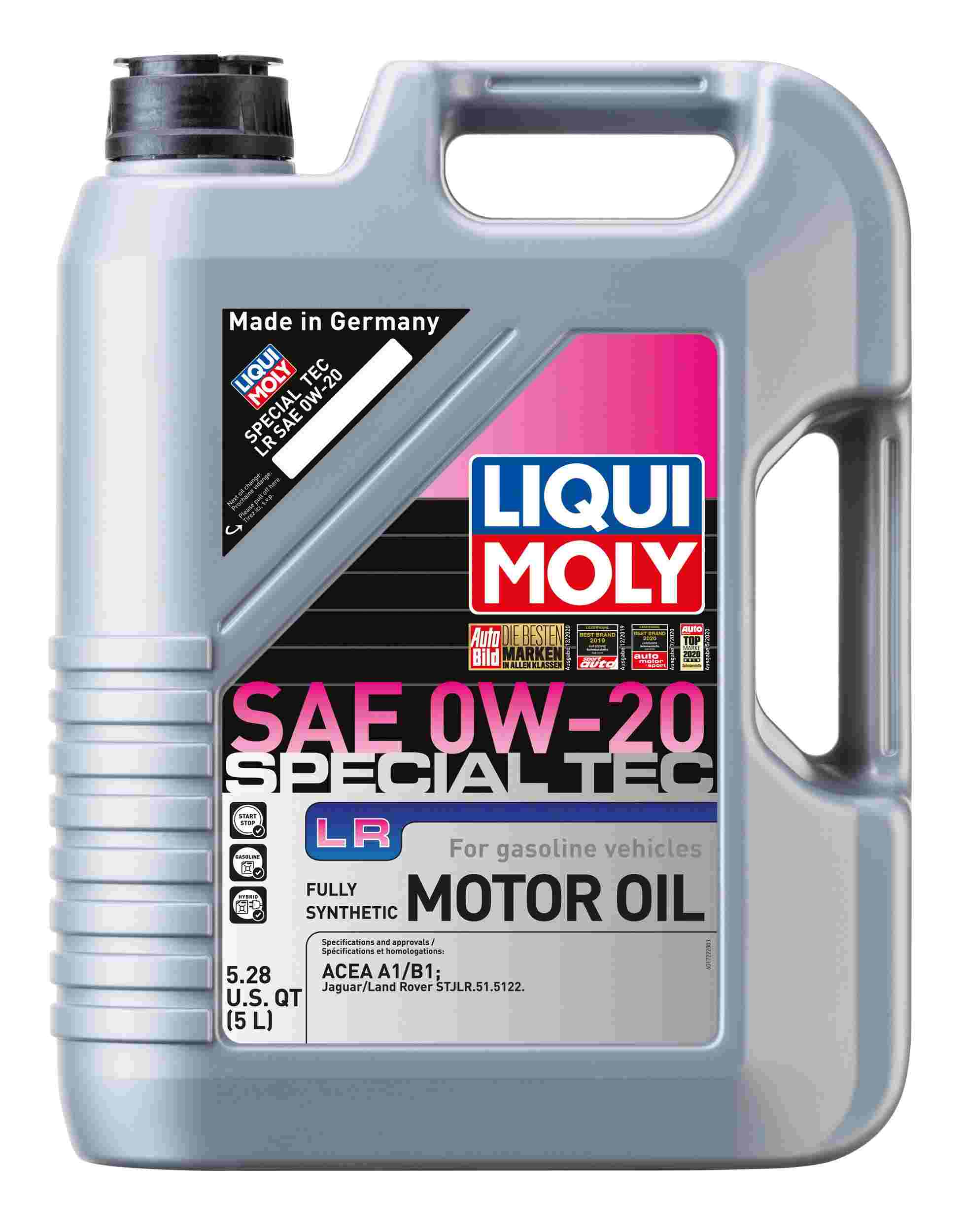 LIQUI MOLY 5L Special Tec LR Motor Oil 0W20 20410