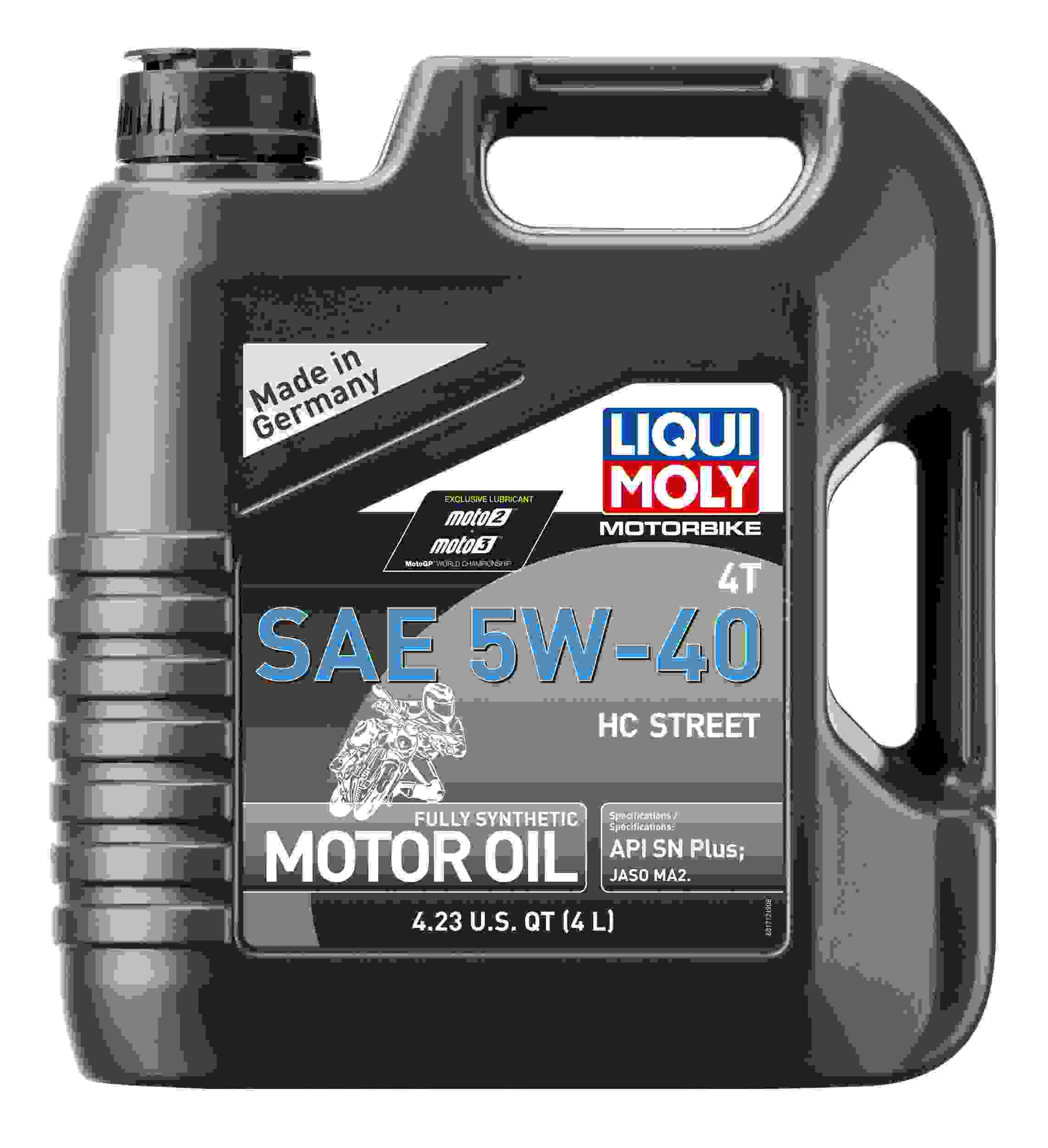 LIQUI MOLY 4L Motorbike 4T SAE 5W40 HC Street 20414