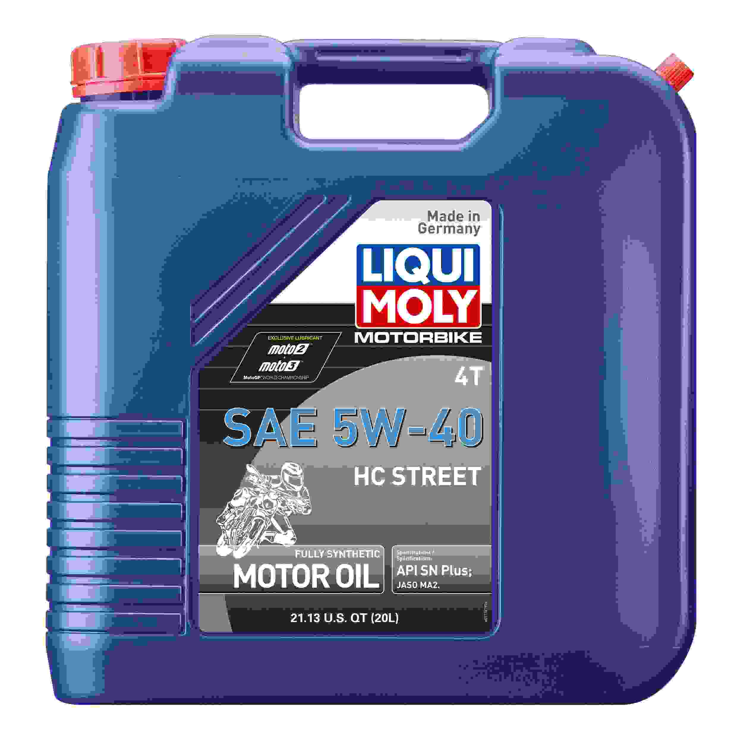 LIQUI MOLY 20L Motorbike 4T SAE 5W40 HC Street 20416