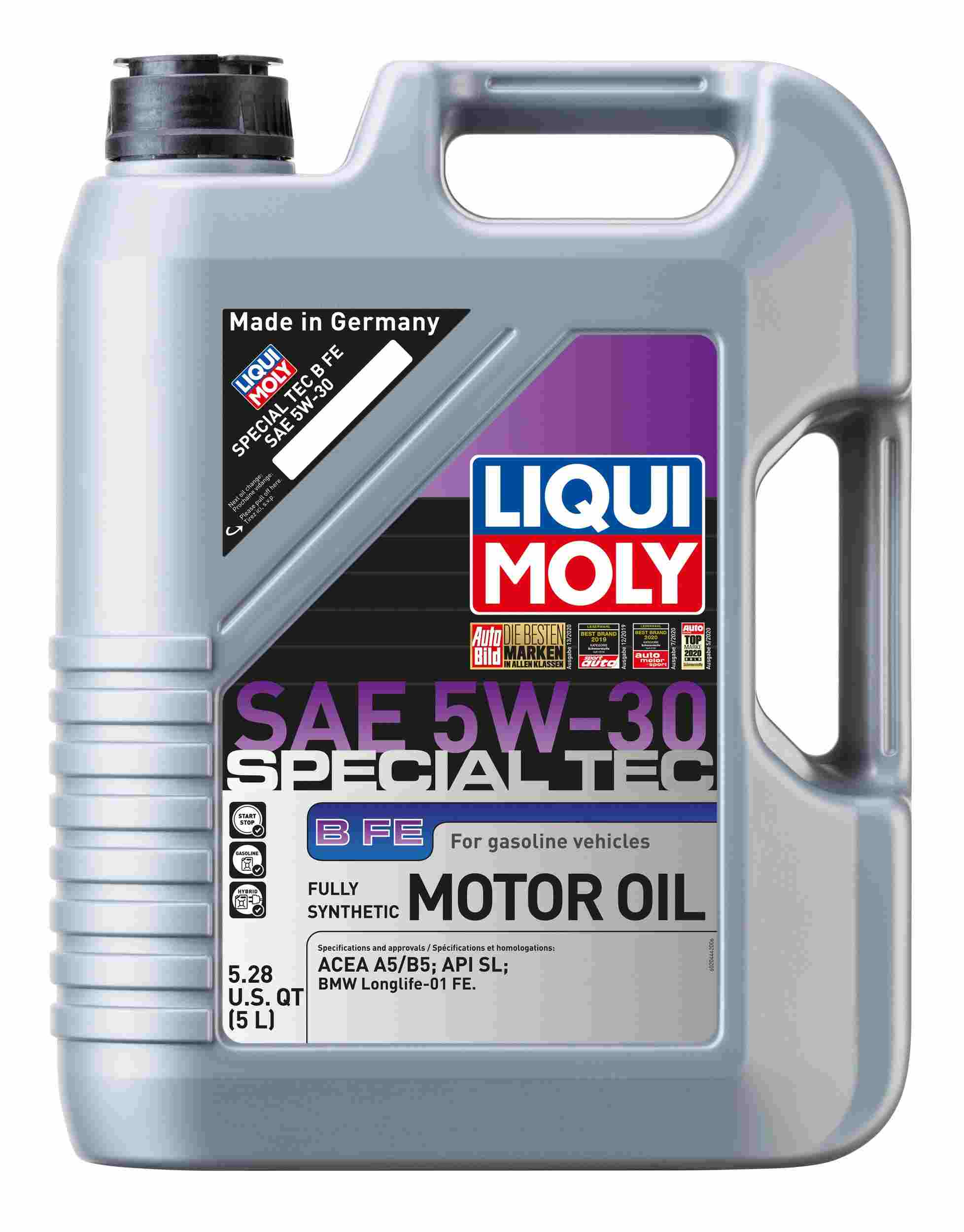 LIQUI MOLY 5L Special Tec B FE 5W-30 20444