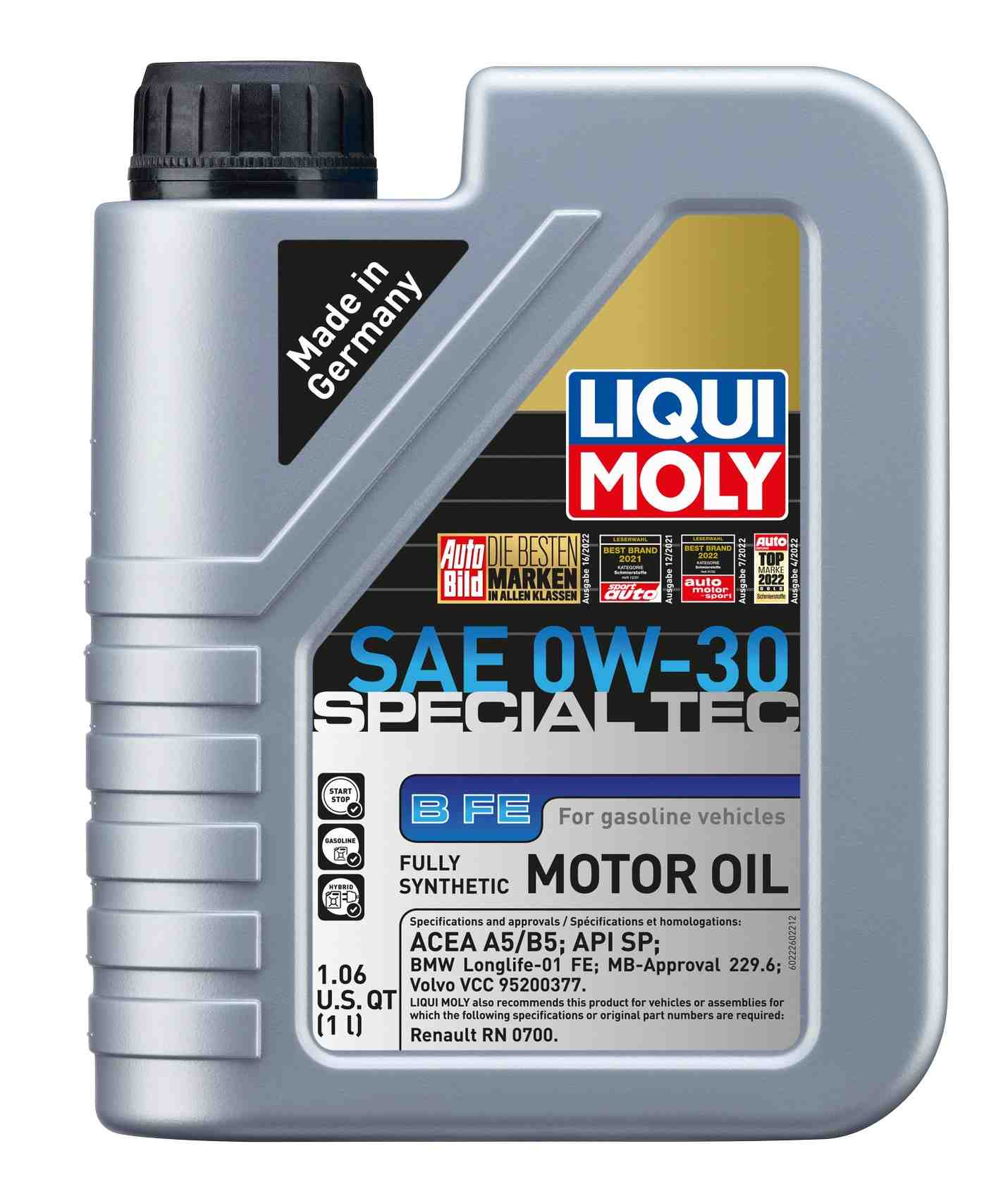 LIQUI MOLY 1L Special Tec B FE Motor Oil SAE 0W30 22260